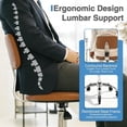 thumbnail image 3 of Silla Taburete Rodante FREEKYROCK para Oficina con Respaldo, 3 of 9