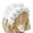 White, variant on Maid Headband for Girls French Ruffle Lace Headband with Ribbon Bowknot ComicShow Masquerade Balls Hairband