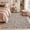 Beige/Brown, variant on GlowSol Beige and Brown 2x6 Leopard Runner Rug, Machine Washable Non-Slip Low Pile Rug, Stylish Leopard Print Carpet, Soft Durable Floor Mat for Living Room, Bedroom, Dining Room Nursery, Hallway