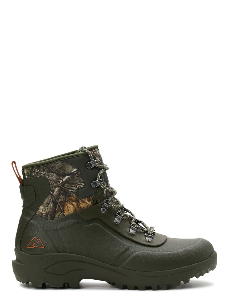 OZARK TRAIL MEN'S RUBBER LACE BOOTS