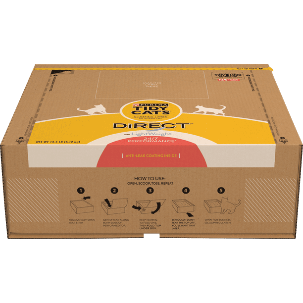 Purina Tidy Cats Light Weight, Low Dust, Clumping Cat Litter