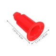 thumbnail image 2 of BRIGHTFUFU 12pcs Scale Leg Bracket Replacement Parts HighStrength Material Red AntiSlip Support For Warehouse Use, 2 of 7