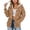 Khaki, variant on 2026 New Leopard Print Hoodie Women Oversized Trendy Hooded Pullover Sweatshirt Drop Shoulder Fall Graphic Hoodies(Khaki,S)