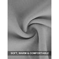 thumbnail image 5 of Deago Womens Off The Shoulder Sweater Long Sleeve Ribbed Knit Pullover Sweaters Slim Fit Going Out Fall Tops Blouse (Gray, S), 5 of 8