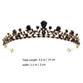 thumbnail image 5 of KAKOWELY corona de novia exquisita, tocado, vestido de novia, tiara de estilo barroco., 5 of 5