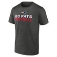 thumbnail image 2 of Men's Fanatics Charcoal New England Patriots Component T-Shirt, 2 of 3