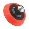 thumbnail image 6 of 1/2/3 Inch Plate Backing Pad Sanding Pad Holder Thread Sponge Pad Holder Sponge Pad Thread Backing Plate Hook&Loop Adhesive Back, 6 of 6