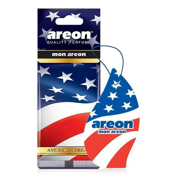 Areon Car Hanging Air Freshener, 12pk, American Dream