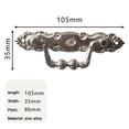 thumbnail image 3 of European Style Zinc Alloy Handle for Wardrobe Cabinet and Drawer Doors, 3 of 8