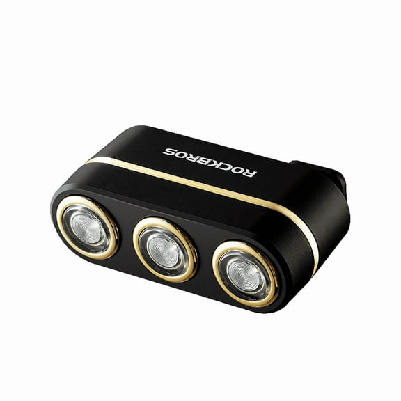 ROCKBROS Bike Tail Light,Traffic Lights 3 Color Style Bicycle Brake Taillight 5 Lighting Modes 460mAh Ultra-Lightweight with Vibration Activate Waterproof for Cycling Night Ride