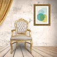 thumbnail image 3 of Urban Epiphany 23x32 Gold Ornate Wood Framed with Double Matting Museum Art Print Titled - Mid Century Brights 12, 3 of 4