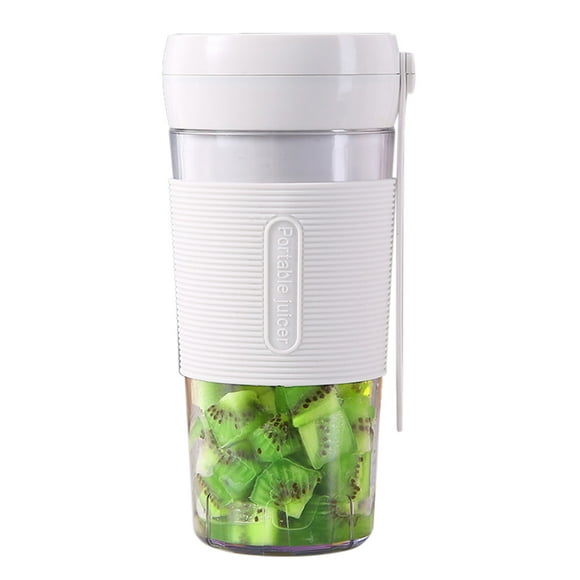 TFixol Mini Portable Blender Portable Juicer Cup Size Smoothie Juicer Cup 4-Blade 1200mAh Rechargeable-Battery for Home Travel Sports Gym