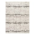 thumbnail image 2 of Pasargad Home Vogue 9' x 12' Hand-Knotted Ivory/Grey Wool Area Rug, For Indoor Space and all Age of Group, 2 of 4