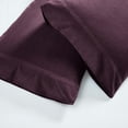 thumbnail image 5 of Superior Solid Flannel Cotton Pillowcases, Set of 2, King, Purple, 5 of 6