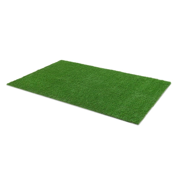 Bliss Artificial Grass Rug, Indoor/Outdoor Turf With Drainage, 5 ft x 8 ft