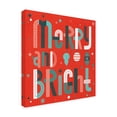 thumbnail image 2 of Laura Marshall 'Retro Holiday IV Red' Canvas Art, 2 of 3
