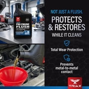 TRIAX Pro Engine Flush Oil-Based Deep Clean Motor Oil Flush Removes Sludge & Carbon (16 Ounce)