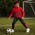 thumbnail image 3 of RBX Boys Jogger Set - Thermal Sports Hoodie and Tricot Joggers Athletic Outfit Set 4 Piece, 3 of 7