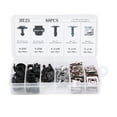 thumbnail image 2 of 60pcs Assorted Car Flush Mount Hole Plugs, 5 Sizes Premium Automotive Plastic with Separated Storage Box Universal Fit for  and, 2 of 8