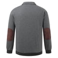 thumbnail image 4 of Sweat à Capuche Sans Capuche pour Homme pour Usage Quotidien Décontracté – Coupe Décontractée Manches Longues Alternative, 4 of 4
