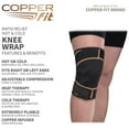 Copper Fit Rapid Relief Knee Wrap