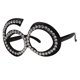 thumbnail image 5 of Gafas de cumpleaños cristal negro 60 aniversario fiesta de bodas Sunnimix, 5 of 7
