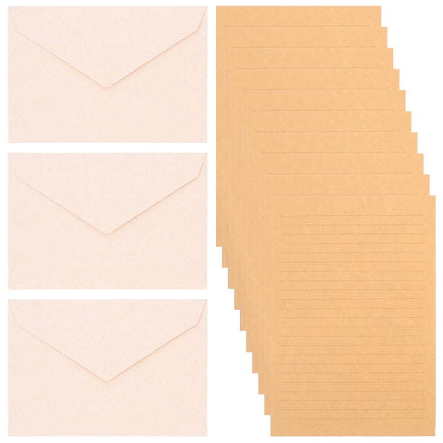 KAKOWELY paper and envelope set 1 Set Letter Paper Kit Letter Writing Paper Decorative Stationery Paper Set Letter Paper Envelope Kit Blank Letter Paper Set
