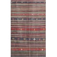 thumbnail image 1 of Ahgly Company Indoor Rectangle Contemporary Chestnut Brown CON3074X Area Rugs, 5' x 7', 1 of 6