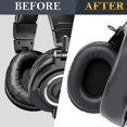 thumbnail image 3 of M50X Replacement Earpads Compatible with Audio Technica ATH M50 M50X M50XBT M50RD M40X M30X M20X MSR, 3 of 5