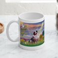 thumbnail image 3 of CafePress - Cloud Angel & Australian Shep Mug - 11 oz Ceramic Mug - Novelty Coffee Tea Cup, 3 of 3