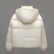 thumbnail image 5 of Parkas de manga larga para mujer, chaqueta informal de invierno a la moda con cuello alto grueso y capucha de manga larga, top de poliéster para mujer, 5 of 8