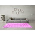 thumbnail image 3 of Ahgly Company Indoor Square Persian Pink Traditional Area Rugs, 7' Square, 3 of 4