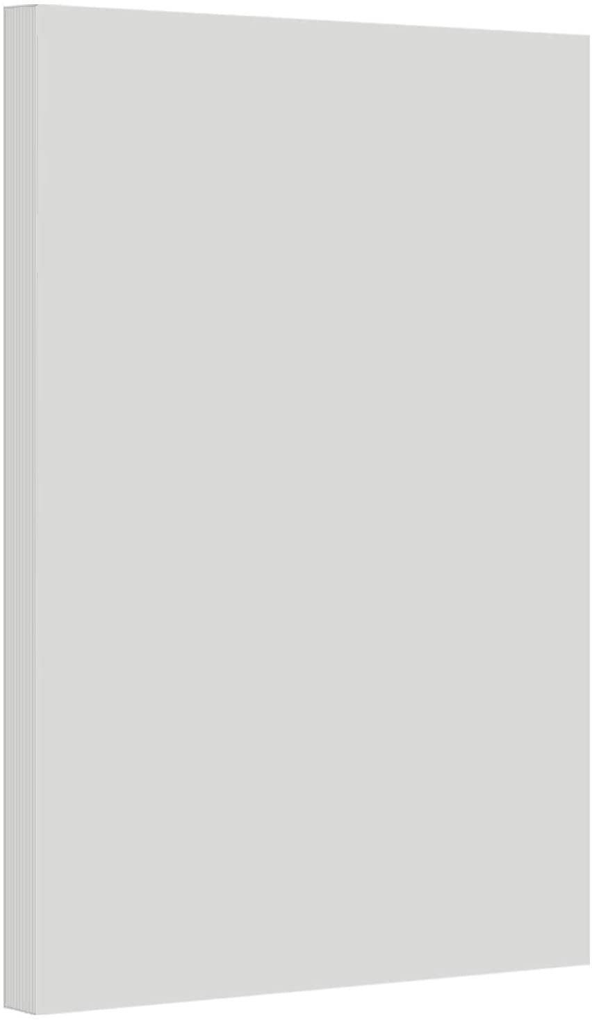 Gray - Pastel Color Paper 20lb. Size 8.5 X 14 Legal/Menu Size - 50 Per Pack