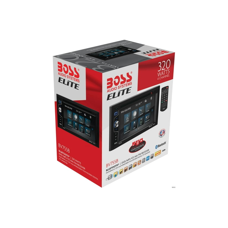 BOSS Audio Systems Elite BV755B Car Stereo, Bluetooth, Inch