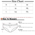 thumbnail image 3 of Ruimatai Women's Lace Underwear Breathable Comfortable Mid-Rise Hip Lift Soft Stretch Sexy Solid Panties for Daily Wear Home Party, 3 of 4