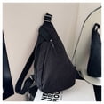 thumbnail image 1 of Fiudx Ofertas flash del día solo en línea Bolso bandolera unisex Oxford con correa ajustable, bolso de pecho, bolso de mensajero para hombres y mujeres, bolso de cintura de estilo deportivo informal, 1 of 7