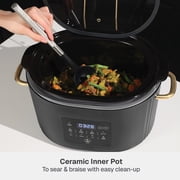 Thyme & Table 6QT Programmable Slow Cooker, Slate Grey