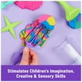 thumbnail image 6 of Kinetic Sand, Squish N’ Create Sensory Toy Playset, 6 of 9