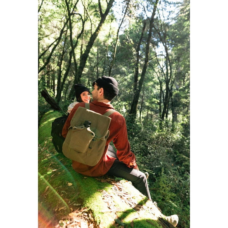 Camping Backpack Bag, Ww2 Us Musette Bag, Us Canvas Backpack