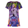 thumbnail image 4 of Beetlejuice Girls Short Sleeve Dress Soft Cute Designs Dresses Casual T-Shirt Dress 150CM, 4 of 7