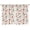 Autumn Aesth, variant on Thanksgiving Theme Kitchen Curtains 2 Pack - Autumn Decor with Turkey Design & Fall Leaves, Rustic Farmhouse Tier Curtains, Semi-Sheer Rod Pocket, 27.5x39 Inch