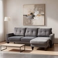 thumbnail image 2 of Sala Esquinero de 3 Plazas con Chaise Integrado Bossa Lisboa, 2 of 23