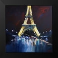 thumbnail image 2 of Penny, Craig Trewin 15x15 Black Modern Framed Museum Art Print Titled - Eiffel Rain, 2 of 5