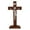 Jc-6031-e, variant on Walnut Finish Wood St Benedict Standing Crucifix Cross, 9 Inch