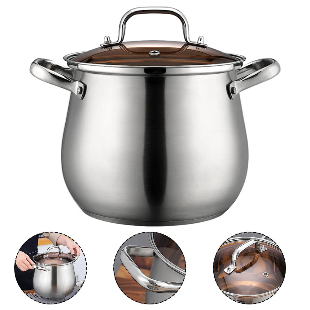 304 Foodgrade Stainless Steel Stew Pot Antioverflow corrosion