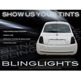 thumbnail image 1 of Pour Fiat 500 Film de Protection Teinté Fumé pour Feux Arrière Feux Arrière, 1 of 5