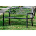 thumbnail image 4 of Garden Bench White Scroll Backrest 50 Inch Long, 4 of 4