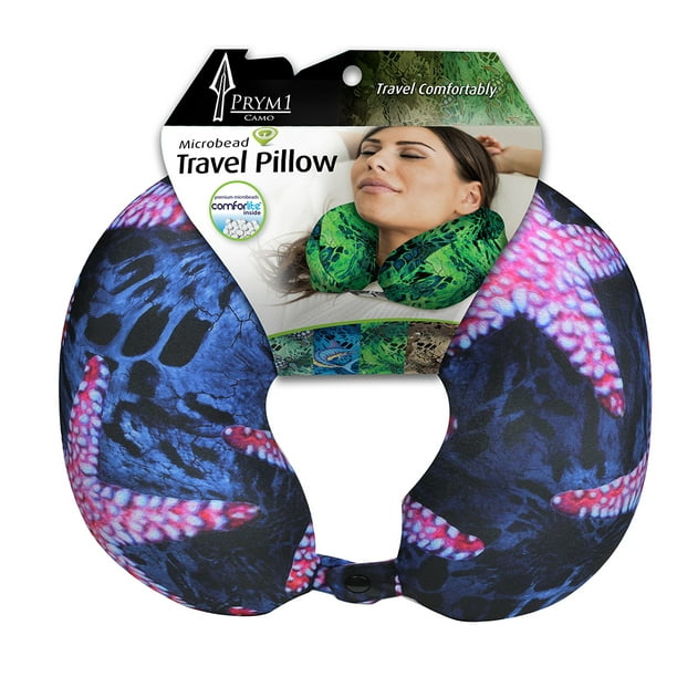 Cloudz PRYM1 Microbead Patterned Travel Neck Pillows Starfish