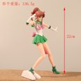 thumbnail image 1 of 22cm Anime Sailor Moon Figura Kino Makoto Jupiter Minako Aino Venus PVC Figuras De Acción Modelo Muñeca Juguetes Niños Regalos, 1 of 4