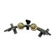 thumbnail image 1 of Pandereta con soporte, accesorios para instrumentos musicales de percusión, ajustable, resistente, con piezas de tambor de buena calidad de sonido claro, 1 of 8
